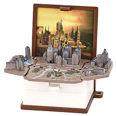 TAYSTE 3D Buch Schlüsselanhänger | Magic Castle Schlüsselanhänger für Kinderrucksack,3D Fingertip Spielzeug Jungen Mädchen Pop Up für Frauen Männer Kinder Geburtstagsgeschenk