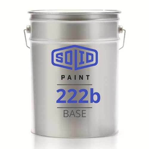 Solid Paint 222b Schiffsfarbe Epoxidfarbe Betonfarbe Bodenfarbe Boden 19.53l Grau