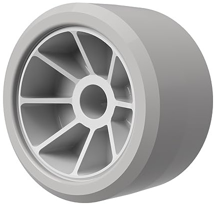 SUPROD Polyurethan Sliprolle Seitenrolle Sliphilfe spurfrei PU Ø 120 mm