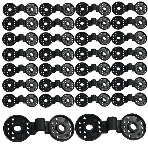JSKWIKE 30 Pcs Spezialclip mit Öse Schattiernetz Clip Spezialclip Befestigung ür Zaunblende Schattiernetz Windschutzgewebe