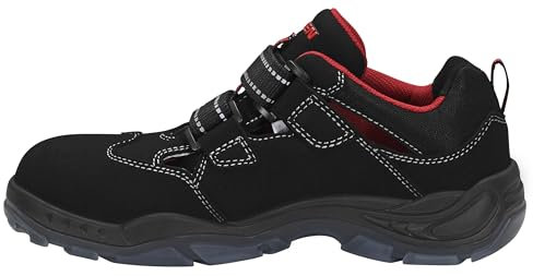 ELTEN Sicherheitsschuhe Silas Easy ESD S1, Damen und Herren, Textil, Stahlkappe, leicht, klassisch Uni36