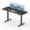 FitStand 140x60cm höhenverstellbarer Schreibtisch Elektrisches Stehpult, Schwarz, Modern, Stehpult für das Home Office mit Memory-Funktion und Kindersicherung