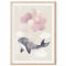 MeinBaby123® Süßer Wal Kinderzimmer Poster | DIN A2 | Deko für Mädchen | Bild | Geschenk zur Geburt (Unterwasserwelt V10)
