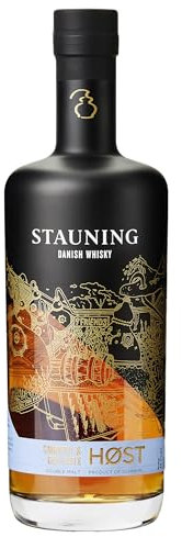 Stauning Høst - Dänischer Whisky | Double Malt | Direkt befeuert in kleinen Pot-Stills destilliert | 40,5% Vol. | 700ml