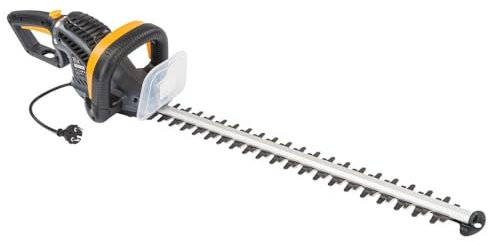 Taille-haie électrique 1800W en acier lame 61 cm poignée rotative et protège lame