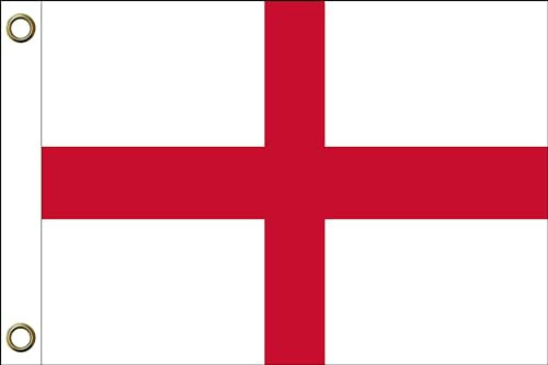 England Flagge Fahne | 150 cm x 90 cm / 90 x 150 cm | Wetterfest & Langlebig | Polyester mit zwei Ösen