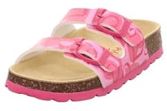 Superfit Weiblich FUSSBETTPANTOFFEL Pink 5540