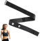 Bluetooth Brustgurt,Brustgurt Fuer Fuer Sport,Verstellbar Herzfrequenzsensor,Brustgurt Ersatz Elastischer Für Ant,Wireless Pulsmesser,Distanzsensoren 45MM,Länge Verstellbarer 70-110CM,Kiuiom