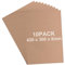AHAQU 10PCS A3 MDF Wood Boards 6mm Thick Wood DIY Craft Project Board, 42x30cm MDF Blank Sheets for Painting, Modelling, Engraving, Fretwork, Arts