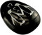 Positivity Pebble, A Little Pocket Hug Decoration, Positive Pocket Hug Engraved Keepsake Pebble Ornament For Birthday Favor, Black