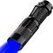 HYVCZP Blue Light LED Torch,Adjustable Focus Flashlight,4 Lighting Modes,Super Bright,Waterproof Pocket Size,Lightweight Small Torch for Power Cut,Emergency, Camping, Hiking,Night Fishing,Outdoor