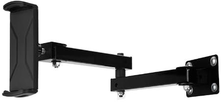 Zimoer Tablet Halterung Wand Schwenkbar, Tablet Wandhalterung, Handyhalterung Wandmontage, Halterung Einstellbar Faltbar für 4 bis 13 Zoll Geräte, Kompatibel für Switch, Kindle, iPhone, iPad