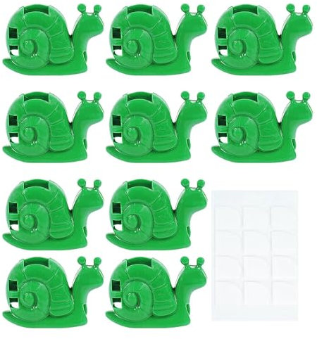 Gupcaqosjw Pflanzenclips, Gartenpflanzenclips,Snailförmige Rebclips | Propagation Buddy Vines Halter für Tomaten Gurken Rosen Sträucher