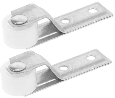 SHINEOFI 2 Stück Türführungsschienenrad Praktisches Führungsrad Türführungsrolle Führungsrad Räder Für Türen Falttür Hängerad Schiebetür Scheunentor Führungstür Unteres Rad