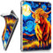 RWUTYTIUL Funda transparente para tablet Amazon Kindle Fire HD 10 y 10 Plus (13ª generación, versión 2023) de 10.1 pulgadas, carcasa protectora transparente a prueba de golpes, ligera, accesorios de