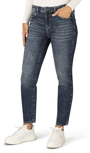 STOOKER Zermatt Denim Indigo Damen 5-Pocket-Jeans Straight Fit Denim/Jeans clean wash eng lang