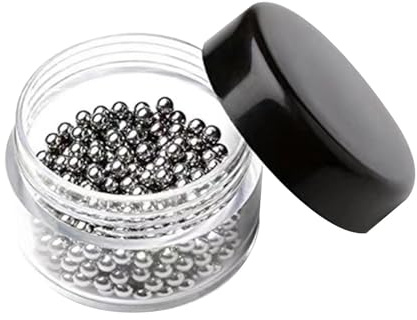 Fxzqgnh Billes de Nettoyage En Acier Outil pour Carafe Sphères pour Récipient Accessoire de Lavage pour Restaurer La Brillance Adaptées Aux et Restauran, 2 Mm
