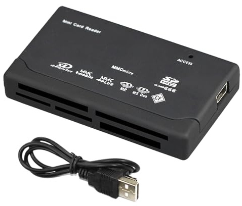 Speicherkartenleser 6-in-1 Schlanker Adapter für Vielseitige Anwendungen