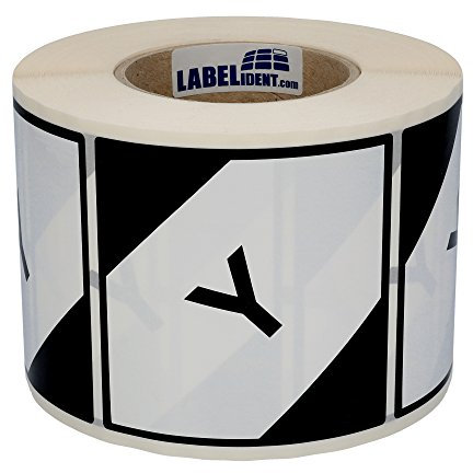 Gefahrgutetiketten 100 x 100 mm - LQ Limited Quantity - 1.000 LQ Aufkleber auf 1 Rolle(n), Polyethylen, Verpackungskennzeichen selbstklebend