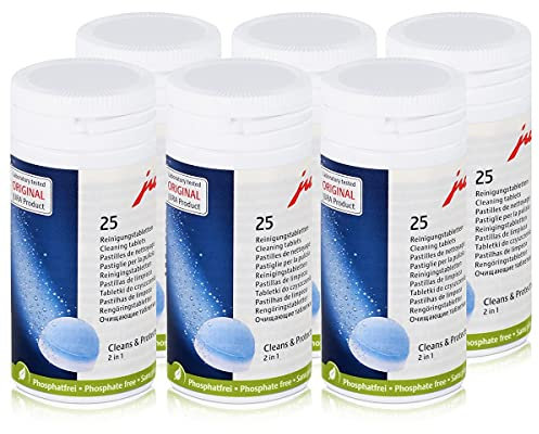 Jura 62535 Lot de 25 tablettes de nettoyage sans phosphates