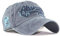 CheChury Retro Vintage Basecap New York Unisex Baumwolle Kappe Distressed Washed Verstellbar Outdoor Freizeit Hut Stickerei Cap Herren Baseballkappe Frauen