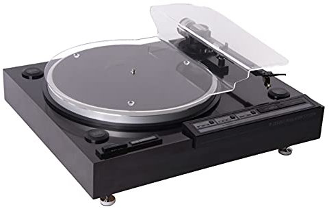 Turntable Classics Cubierta para el polvo de la placa giratoria de diseño universal, Transparente