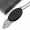 BÖKER PLUS® L'Egg Neck Knife Messer - Mini Rescue Taschen-Messer mit G10 Griff - kleines Hals-Messer mit Kette - Mini EDC Schlüsselbund Klappmesser 42a konform