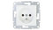 ASFORA Prise simple avec/u sans cadre blanc EPH2800721 schneider electric 3606480595783