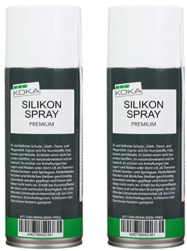 2x Silikonspray Premium 400ml
