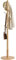 IBUYKE Freistehende Kleiderständer in Baumform, Garderobenständer Holz Bodenständer, Standgarderobe Runde Basis, Mit 8 Haken, Kleidung, Taschen, Schlafzimmer, Flur, Natürliche Farbe WD-115