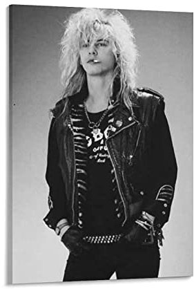 Duff Mckagan Musik-Kunst-Poster, Malerei auf Leinwand, Wandkunst, Poster, Scrollbild, Wände, Dekoration, Heimposter, 20 x 30 cm