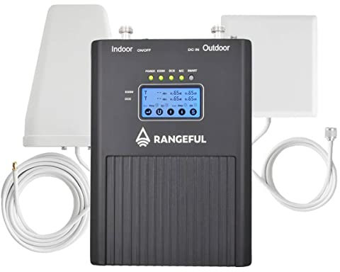 Rangeful Spear 1000 PRO Handy-Signalverstärker für alle europäischen Netzanbieter GSM/UMTS/LTE Mobiler Repeater 2G 3G 4G Mobilfunkverstärker 800/900/1800/2100/2600MHz Handy-Repeater…