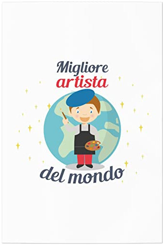 JUNIWORDS Poster, Migliore artista del Mondo, 20 x 30 cm (1007153)