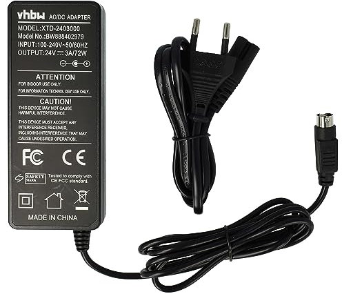 vhbw Netzteil kompatibel mit Epson TM-U950 Drucker, Bondrucker - 230 cm