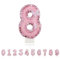 Geburtstagskerzen Zahlen 8,3D Schmetterling Geburtstagskerzen,Rosa Geburtstag Kerzen 8, Kuchen Topper Dekoration Kuchendeko Geburtstag, Geburtstagskerzen für Geburtstagsdeko