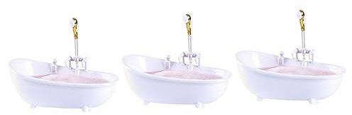 HOMSFOU 3pcs Cocktail Bathtub Bowl Creative Drink Container Novelty Party Glass