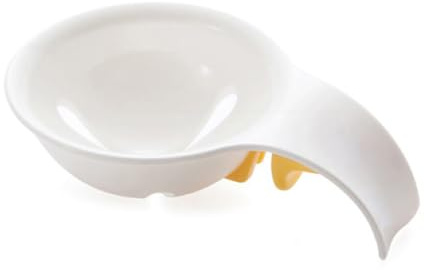 EIOLWJIEO Multi-Functional Kitchen Egg Separator Novelty Easy to Clean Kitchen Cooking Accessories ABS Egg Separator Gadget Gift