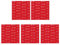 5 Pièces Ruban Adhésif Double Face Extra Fort, Adhesif Double Face, Imperméable et Résistant aux Hautes Températures, Peut être Utilisé pour La Décoration, Voiture, Réparation, Fixation (30mm*30mm)