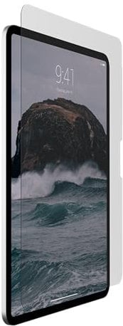 URBAN ARMOR GEAR Screen Shield Tempered Glass für Apple iPad Pro 13 (M4-2024) Displayschutzglas (Doppelt gehärtetes Glas, Anti-Fingerabdruck, Inkl. Montagekit, Ultra klar)