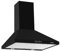 GLEM Hotte Décorative pyramidale aspirante noir Largeur 60cm Débit d'air 500m3/h