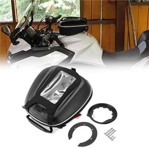 YFYFY Motorrad Tank Rucksack Für Aprilia Tuono 660 Fabrik Shiver 750 ETV1000 RS125 RST1000 RSV1000 Tanklock Racing Tasche Gepäck Rucksack
