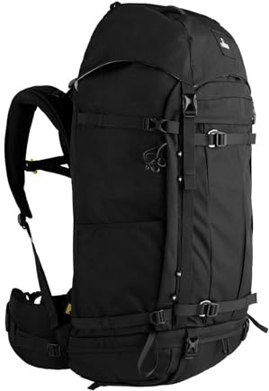 NOMAD® Torcal 60 Liter Backpack | Rucksack Damen & Herren | Premium Rugzak mit Frontloader und Toploader | Wasserabweisend | inkl. Hülle