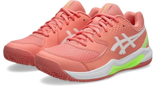 ASICS Damen Gel-Dedicate 8 Padel Sneaker, Guava White, 39 EU