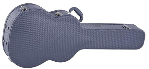 Gewa Custodia per chitarra Vipera – Custodia per chitarra classica - Anima in legno - Coperchio bombato - Blu - Scomparto per accessori - Igrometro