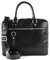 Leonhard Heyden Cambridge Zipped Briefcase 1 Compartment S Black