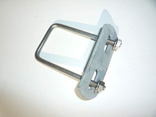 5 Stück Gittermattenverbinder Edelstahl U-Bügel Zaun 60x40 Mattenverbinder Stabmatten Doppelstabmattenzaun Gittermatten Stabmattenzaun Industriezaun Stabmattenzaun Schiebetor