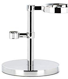 MÜHLE Chrome HEXAGON Shaving Brush & Razor Stand (RHMHXG)