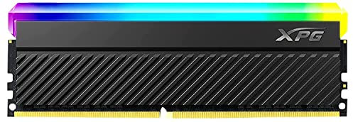 ADATA XPG SPECTRIX D45G 3600 MHz 16GB (2x8GB) DDR4-RGB-Speichermodul dual Package, High Performance Desktop Arbeitsspeicher, AX4U36008G18I-DCBKD45G, Black