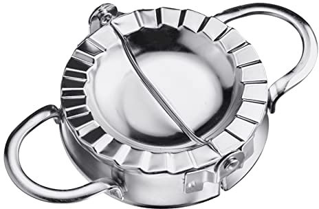 Westmark Ravioliformer, Durchmesser: Ø 7,5 cm, Mit praktischen Griffen, Rostfreier Edelstahl, Emilia, Silber, 61352270