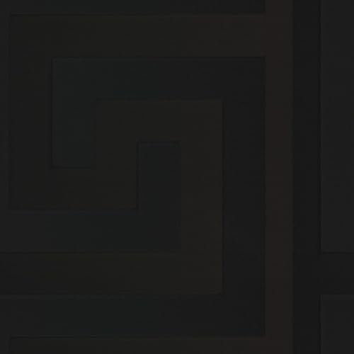 Profhome Papier peint ornements 935234-GU papier peint intissé (TNT) noir 0,70 m x 10,05 m / 7,035 m2